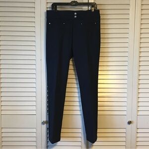 Women's Navy Straight Leg Pants